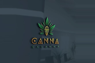 create a unique cannabis logo