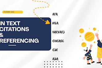 do in text citations and referencing