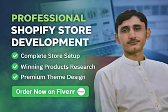 design a high converting shopify dropshipping store