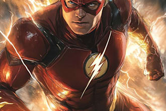do superhero character for comics