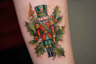 design a modern and minimalist tattoo design
