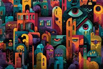 create modern graffiti wall art for homes and businesses