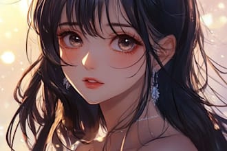 create a anime character