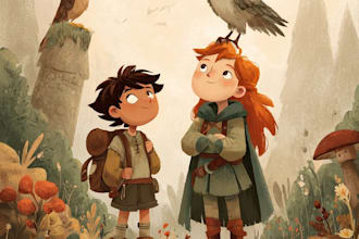 children book illustration and children book illustration