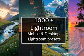 create custom lightroom preset for you