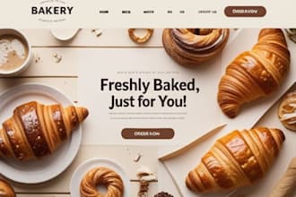 design squarespace bakery website cake business website dessert shop website