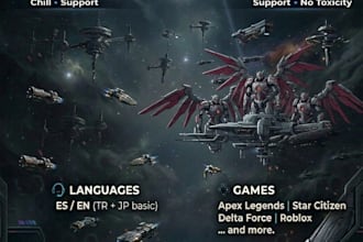 be your gaming buddy roblox ,genshin ,apex star citizen more