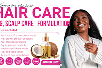 do haircare, shampoo, scalp, conditioner products locs, wig haircare formulation