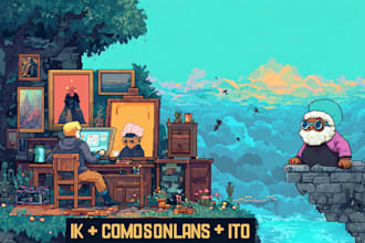 create quality pixel art nft collection