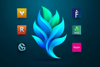 design ecommerce shopify online store shopping amazon logo