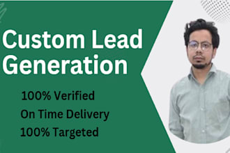do b2b lead and linkedin lead gen for email list building