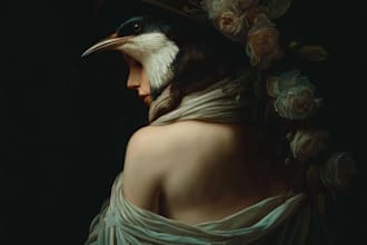 paint baroque inspired art in realism