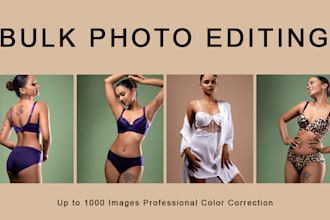 do professional bulk photo editing and color correction