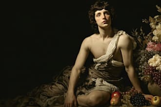 paint baroque inspired art in realism