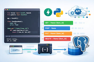build scalable python fastapi backend with postgresql database