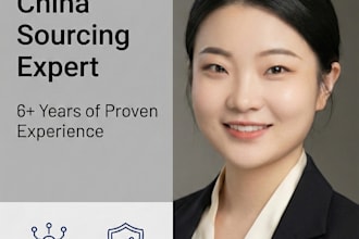 be your china sourcing expert for manufacturing and auditing