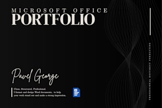 create and format professional, well structured microsoft word documents