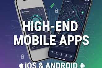 develop high end ios and android apps with complex API and sdk integrations