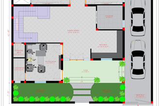 create modern house architectural design