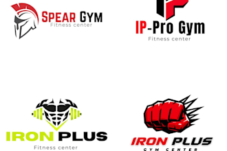 design modern gym , fitness and bodybuilding logo