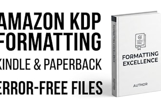 professionally edit your kindle ebook for amazon KDP