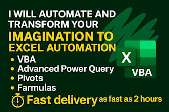 automate excel tasks using vba buttons, forms, scripts