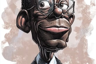 create digital political cartoon for political cartoon