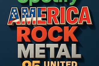 do spotify america rock metal music promotion to 95 united states playlists