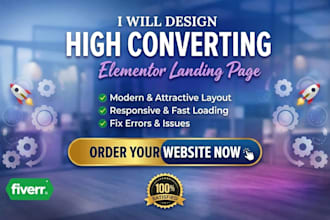create a modern wordpress site with elementor pro
