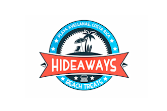 create unique cool surf beach logo for new cafe eatery