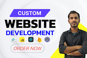 full stack website development, front end, backend, full stack web developer