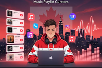 do canada music promotion, music playlist curators