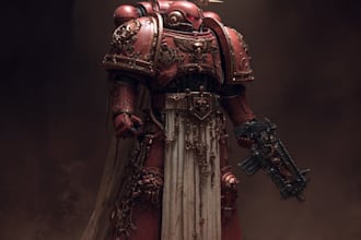create warhammer 40k art