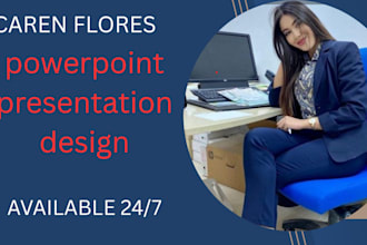 design powerpoint presentation for you
