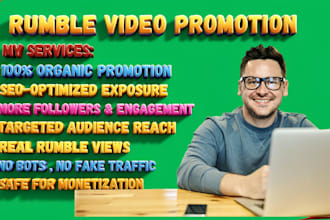 promote your rumble video to a targeted audience