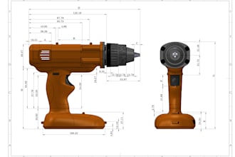 create professional technical drawings and 2d cad