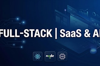build full stack web apps with saas and ai