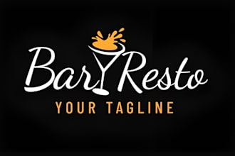 make professional restaurant, bar and nightclub logo