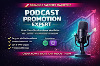 do targeted podcast promotion to grow global audience worldwide