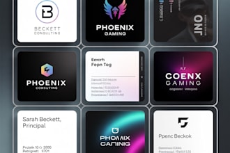 design logo and business card