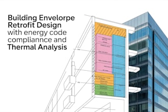 provide building evelope retrofit design,energy code compliance,thermal analysis