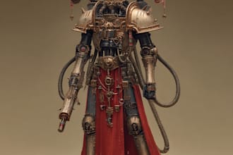 create warhammer 40k art