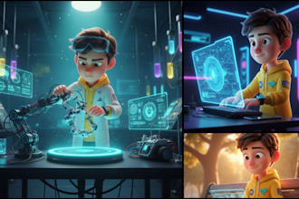 create consistent character and style ai images
