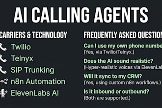 build an ai voice calling agent with elevenlabs n8n sip trunking