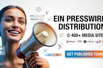 publish and distribute your press release on ein presswire professionally