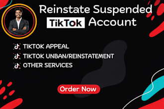 fix tiktok suspension tiktok unban tiktok appeal reinstate