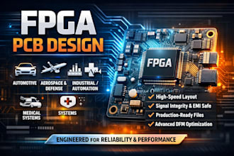 design fpga pcb design for automotive telecom industrial and medical application