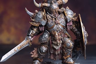 paint your warhammer, dnd, tabletop, and custom models