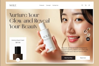 design a luxury 3d interactive portfolio website with gsap animations