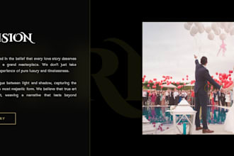 design a luxury 3d interactive portfolio website with gsap animations